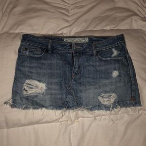 Abercrombie jean skirt